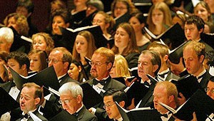 Southwestern Seminary’s Master Chorale will join FWSO for a blast of Beethoven, Tue.