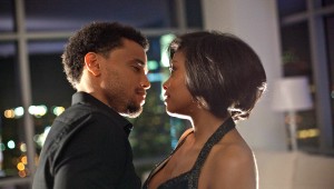 Michael Ealy and Taraji P. Henson try to figure out the rules of dating in "Think Like a Man."