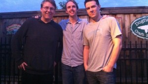 Newbie Nolan Robertson (The Hendersons) joins the JJs — Jameson Cockerell (center) and Josh Townley — to keep the Rogues running.