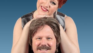 Jenny Thurman and Todd Hart star as the formerly married singing duo Pete ’n’ Keely in Theatre Arlington’s current production.