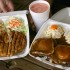 The portions are massive at Foni’s, as the Katsu Chicken (left) and Loco Moco indicate. Lee Chastain