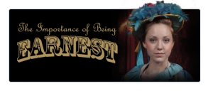 The Importance of Being Earnest is on stage Wednesday.