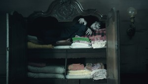 Johnny Depp finds a nice, quiet place to sleep in Dark Shadows.