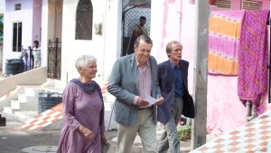 Judi Dench, Tom Wilkinson, and Bill Nighy find their way around Jaipur in The Best Exotic Marigold Hotel.
