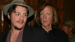 Josh Weathers and Brad Hines take a short break after a long interview on the set of The Texas Music Hour. Jeff Prince