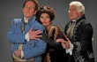 Soprano Carter Scott stars as Tosca, with tenor Roger Honeywell as Cavaradossi (left) and baritone Michael Chioldi as Scarpia, in Fort Worth Opera’s production of the Puccini classic.