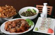 Tang’s Pacific Bistro offers ninja chips, a beef ramen bowl, a California roll, and sesame chicken. Lee Chastain