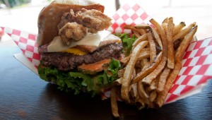 This, ladies and gentlemen, is the SandBurg. Come hungry Chase Martinez