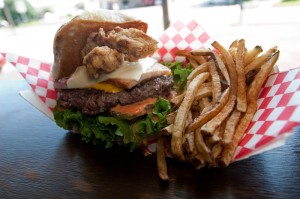 EATS This, ladies and gentlemen, is the SandBurg. Come hungry Chase Martinez