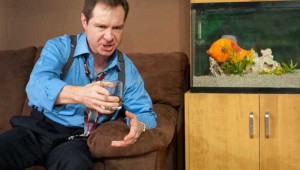 STEVEN POUNDERS CO-STARS WITH A FISH PUPPET IN CIRCLE’S LATEST.
