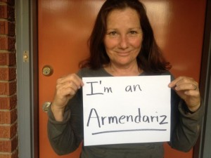 armen2 LOCAL ENVIRONMENTALIST DEBORA YOUNG PROCLAIMS HER ARMENDARIZNESS.