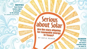 Are the stars aligning for renewable energy in Texas?