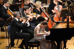 STAGE Russian Anna Bulkina dominated the showcase of burgeoning piano talent.