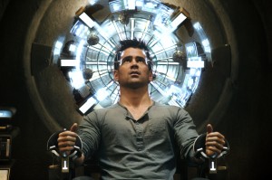 Colin Farrell gets his mind royally messed with in "Total Recall."