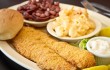 Toni’s fried catfish is heaven on a plate. Tony Robles