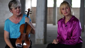 FWSO violist Laura Bruton and cellist Leda Larson discuss the viola that has a history with both of them in Laura and Leda: The Story of Jerome, the first installment of Erik Clapp’s series.