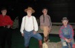 No experience? No problem. Newbie actors (from left to right) Frederick Cleveland Quince, Gary Whitaker, and Mike West join veteran thespian Richard Don Simms in Pantagleize’s Texas-ified version of A Midsummer Night’s Dream.