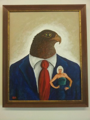 BIGTICKET Mike Moffatt’s “Pocket Trouble” is on display at Fringe Gallery.