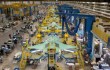 Construction of the F-35 in Lockheed's Fort Worth plant. Courtesy of Lockheed Martin.