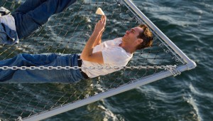 Joaquin Phoenix lounges on an aircraft carrier in The Master.