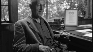 Alcoholics Anonymous founder William Wilson relaxes in his study in "Bill W."