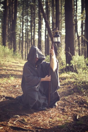 curse THIS SHAMAN WAS SPOTTED IN A SEATTLE FOREST YESTERDAY AFTERNOON, WAVING A CHICKEN BONE OVER A VOODOO DOLL THAT LOOKED A LOT LIKE TONY ROMO.