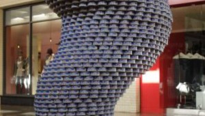 Head to North East Mall and check out the can art at CANstruction.