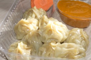 EATS Momos’ signature items are like potstickers — hearty and simple — but with a little kick. Chase Martinez