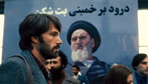 Ben Affleck makes his way through Khomeini’s Iran in Argo.