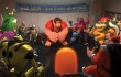 This is my idea of fun, playing video games. Wreck-It Ralph (center) pours out his troubles to his fellow video-game villains.