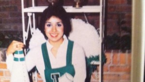 DEBORAH FERGUSON IN 1983 AT TRIMBLE TECH.