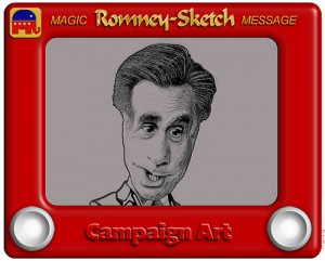 1-romney sketch Romney didn't score too big among teens, either.