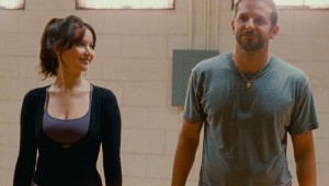 It’s always crazy in Philadelphia: Jennifer Lawrence and Bradley Cooper in Silver Linings Playbook.