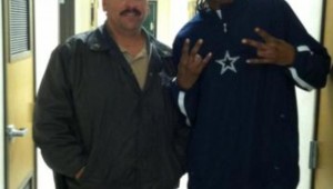 DEPUTY LASARO SALGADO AND SNOOP DOGG AKA LION (photo courtesy of Lasaro Salgado)