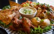 Frankie’s All-Star sampler is a great way to dive into the diverse menu. Tony Robles
