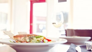 Sophistication and comfort combine to make Red Door Bistro a destination. Adrien P. Maroney