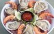 The raw oysters are firm and tasty at Texas Pit Oyster Bar. Chase Martinez