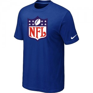 Nike-Logo-NFL-T-Shirt-Men-Blue One size fits all.