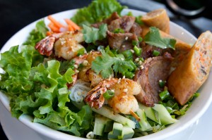 EATS BFF mixes French/Vietnamese, sushi, and some Korean and Thai — the menu might actually be too big. Tony Robles