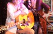 EARL MUSICK AND ALLISON BALSON AT A RECENT "MUSIC SCENE LIVE" SHOW AT THE THIRSTY ARMADILLO (photo courtesy of Allison & Stone)
