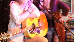 EARL MUSICK AND ALLISON BALSON AT A RECENT "MUSIC SCENE LIVE" SHOW AT THE THIRSTY ARMADILLO (photo courtesy of Allison & Stone)