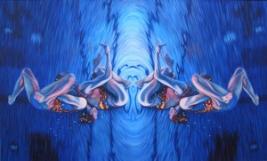 ART Devon Nowlin’s “Swimmers Submerged” is emblematic of her affinity for life’s peripheries.