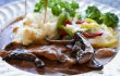 Like the veal panache, the flavors are bold and the fare heavy at Alba’s. Tony Robles