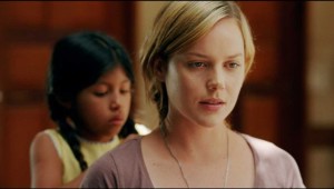 Maritza Santiago Hernandez braids Abbie Cornish's hair in "The Girl."