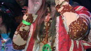 NICK "TURTLE" PATTON OF IRVING WON FIRST PLACE AND $200 FOR HIS COSTUME THAT INCLUDED A LARGE JOINT. (All photos by Jeff Prince)