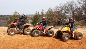 Operators of Red River Motorcycle Trails, an off-road park, are challenging EOG Resources’ request for a sand mining permit. Courtesy Red River