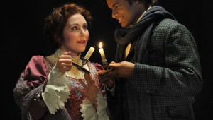 Mary Dunleavy and Sean Panikkar bask in love’s warm glow in Fort Worth Opera’s production of La Bohème.