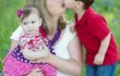 MOLLY HIGLEY AND HER CHILDREN.