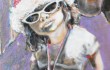 “Claire Hinkle” was on display during Hinkle’s inaugural exhibit at Milan Gallery.