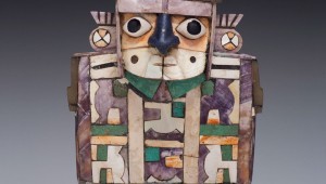 This cup-holding figurine is part of the Kimbell’s Wari: Lords of the Ancient Andes.